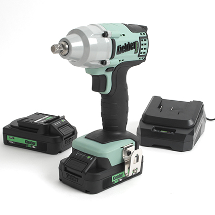 Kielder 18v 3/8 Impact Wrench 2 x 2.0Ah Li-Ion